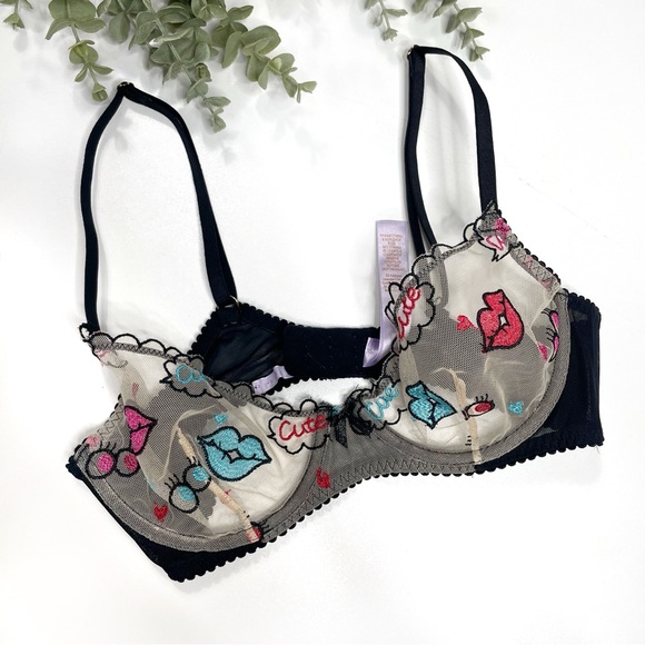 SAVAGE X FENTY • Eye Heart U Unlined Bra - Picture 2 of 6